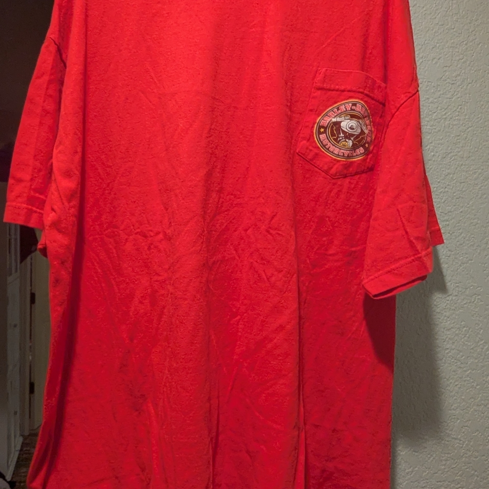 Red Harley Davidson Tshirt